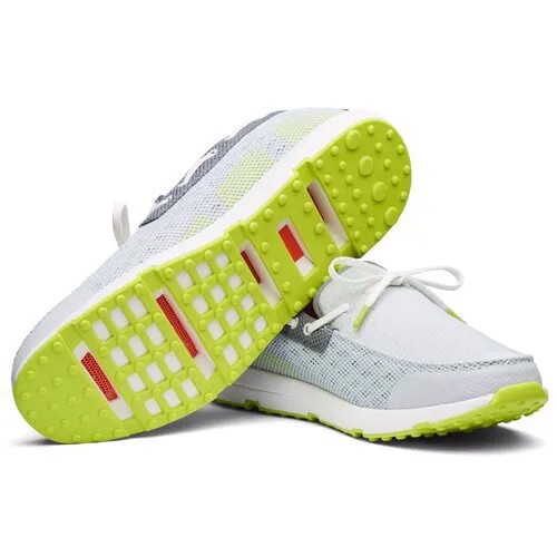 Мужские мокасины Breeze Leap Lace (Glacier Gray/Gray/Acid Lime, 13)