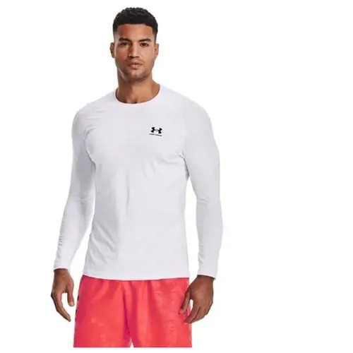 Компресионный лонгслив Under Armour UA HG Fitted LS White (XL)