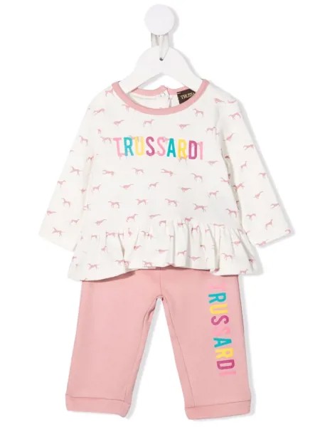 TRUSSARDI JUNIOR спортивный костюм с логотипом