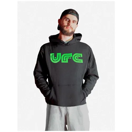 Худи UFC, размер XL, зеленый