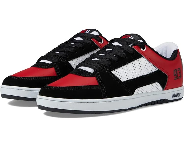 Кроссовки etnies MC Rap Lo, цвет Black/Red/White