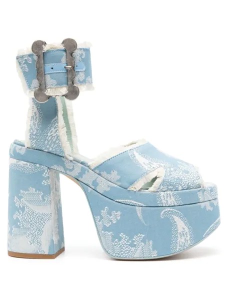 Vivienne Westwood босоножки Olde London 115, синий