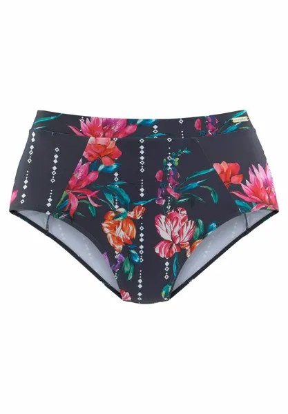 Плавки бикини HIGHWAIST Sunseeker, цвет marine-bedruckt