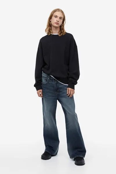 Свободные джинсы bootcut H&M, синий