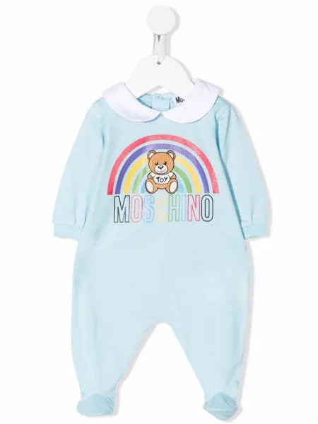 Moschino Kids комбинезон с принтом Teddy Bear