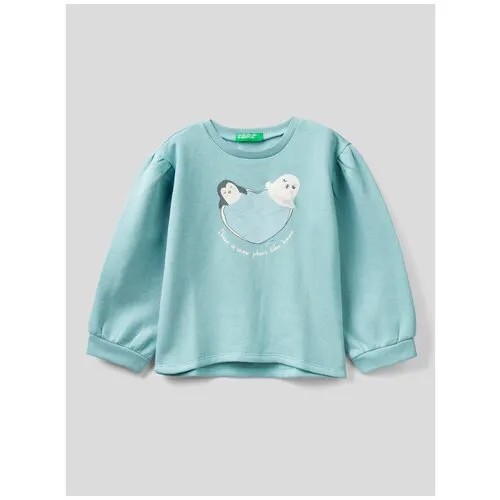 Свитшот United Colors of Benetton для девочек 22A_35TMG105N_33U_98