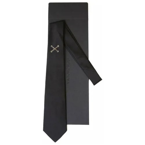 Черный галстук для мужчины Viktor Rolf 55705