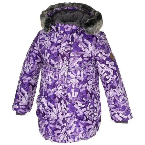 Куртка зимняя Huppa 116 размер, lilac pattern