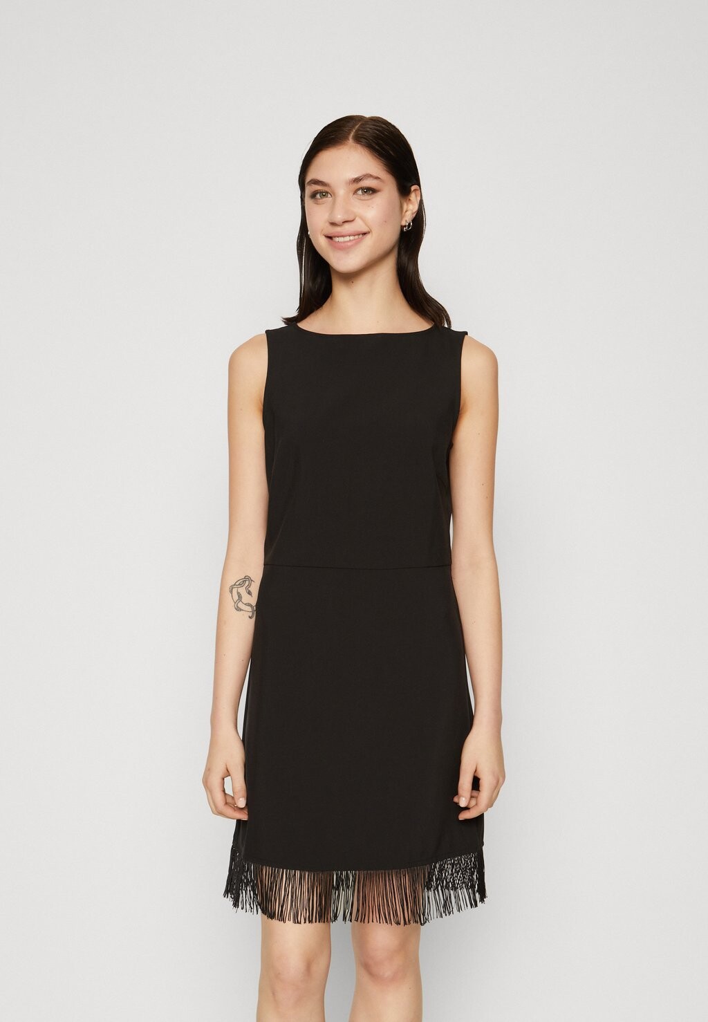 Элегантное платье Vmmelia Mini Dress Vero Moda, черный