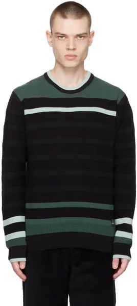 Черный полосатый свитер PS by Paul Smith