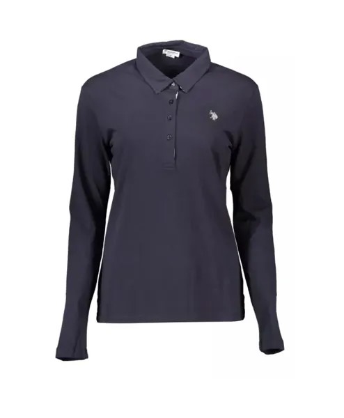 Рубашка поло с длинными рукавами U.S. Polo Assn., синий