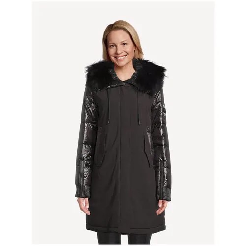 Пальто женское, BETTY BARCLAY, модель: 7235/1547, цвет: черный, размер: 38