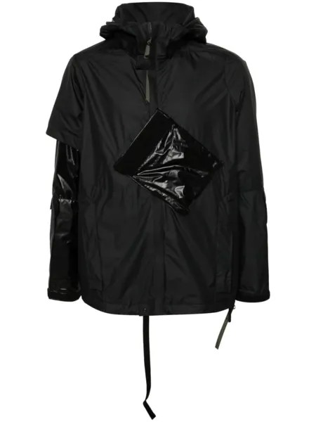 ACRONYM куртка Windstopper Interops с капюшоном, черный