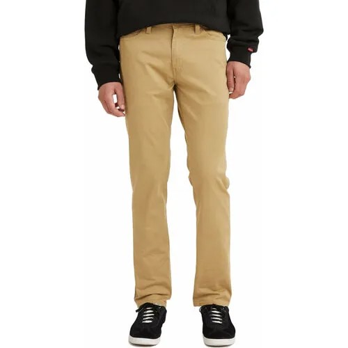 Джинсы классические Levi's Men 511 Slim Fit Jeans, размер 28/32, бежевый