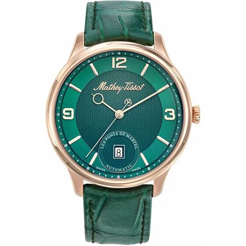 Наручные часы Mathey-Tissot Edmond, зеленый
