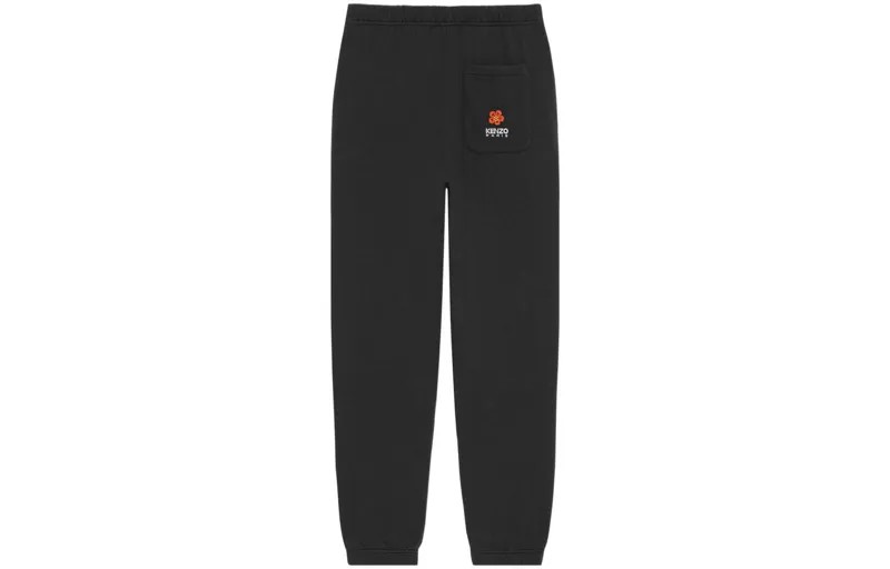KENZO Мужские трикотажные спортивные штаны, цвет Black