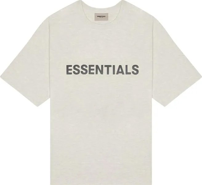 Футболка Fear of God Essentials T-Shirt 'Oatmeal', серый