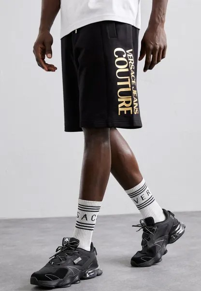 Спортивные брюки Logo Versace Jeans Couture, цвет black/gold
