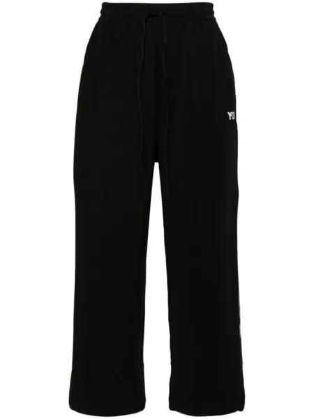 Y-3 спортивные брюки с логотипом, черный