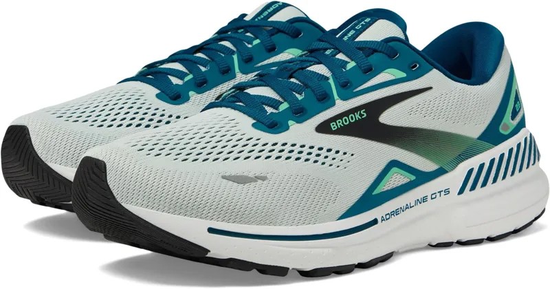 Кроссовки Adrenaline GTS 23 Brooks, цвет Blue/Moroccan/Spring Bud