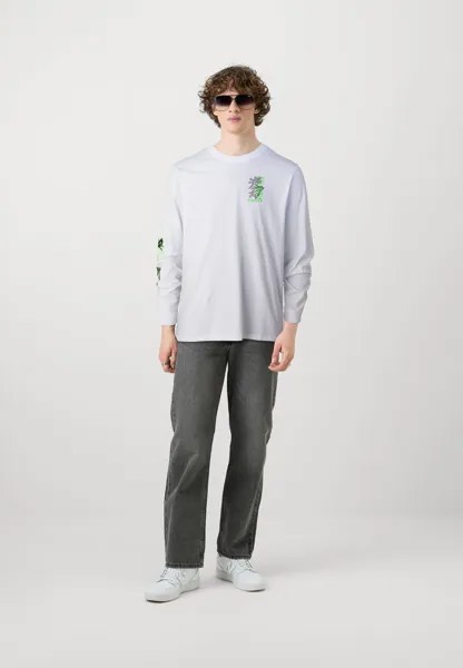 Топ с длинными рукавами 100 DEMONS UNISEX Edwin, белый