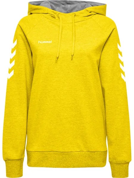 Толстовка Hummel Baumwoll Hoodie Hmlgo Cotton Hoodie Woman, цвет SPORTS YELLOW