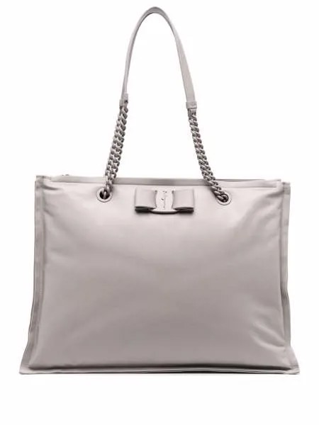 Salvatore Ferragamo маленькая сумка-тоут Viva Bow