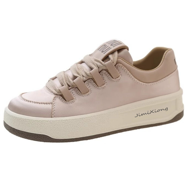 Кроссовки Jimi Xiong a few meters bear Skateboarding Shoes Women's Low-top, золотой