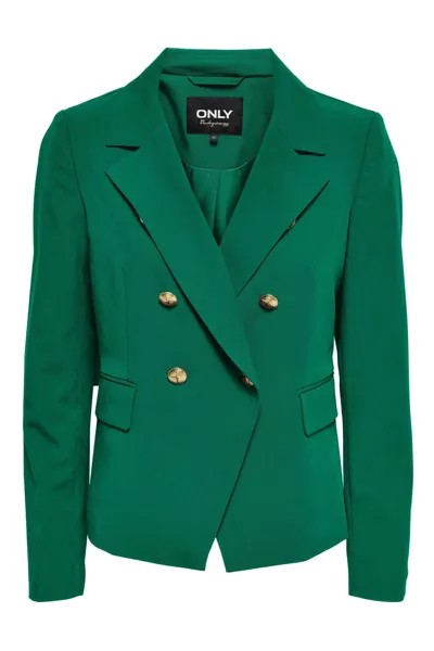 Военный пиджак ONLY, зеленый