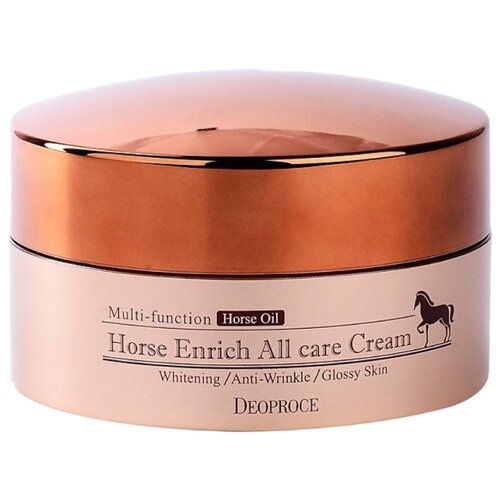 Deoproce Horse Enrich All Care Cream Крем для лица питательный с лошадиным жиром, 100 г