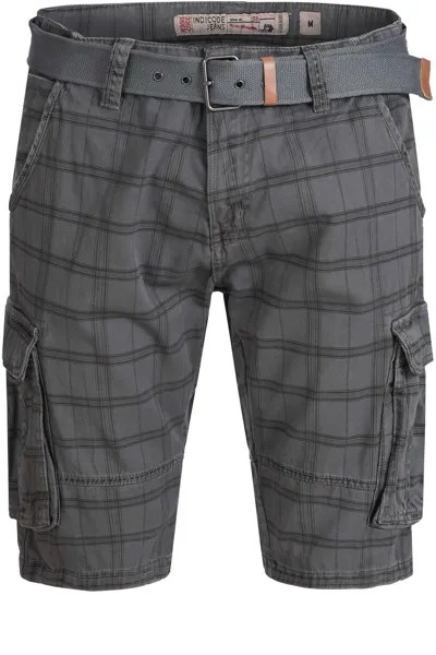 Обычные брюки-карго INDICODE JEANS, серый