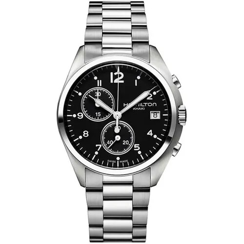 Наручные часы Hamilton Khaki Aviation H76512133, черный