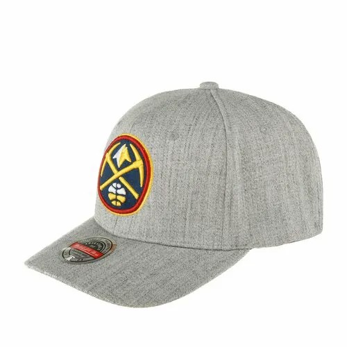 Бейсболка Mitchell & Ness, размер 0, светло-серый