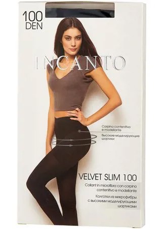 Колготки Incanto Velvet Slim, 100 den, размер 3, черный