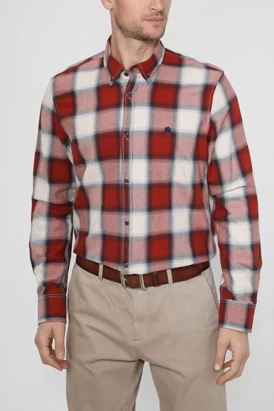 Рубашка мужская LERROS 2281118 красная XL