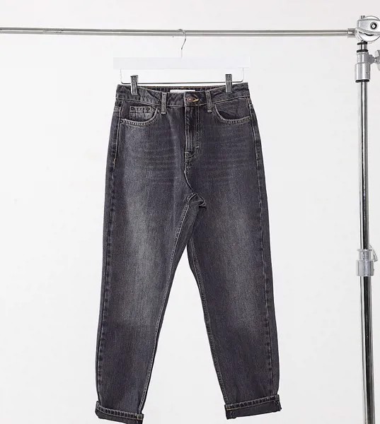 Черные джинсы в винтажном стиле Topshop Petite-Черный