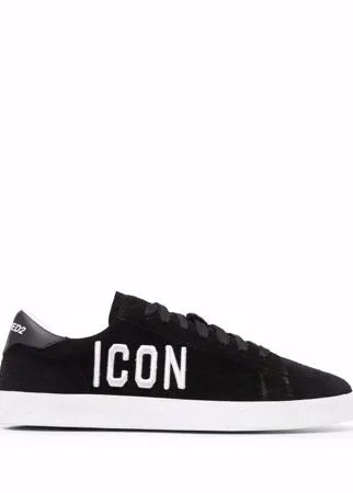Dsquared2 кеды с вышивкой Icon