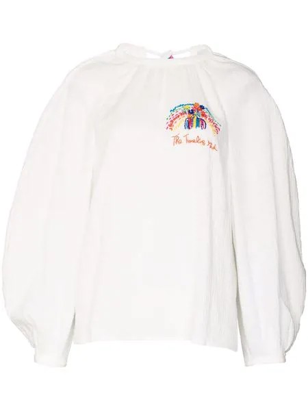 Mira Mikati MIRA ALICANTE TOP BLS CN LS CLRD DTL SD
