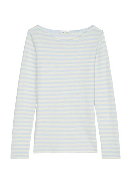Лонгслив Marc O'Polo Ringel regular, цвет multi/calm sea