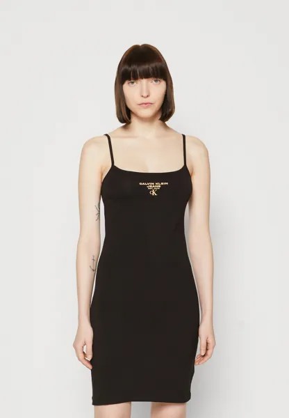 Платье из джерси Calvin Klein Jeans, черный