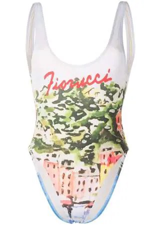 Fiorucci купальник с логотипом