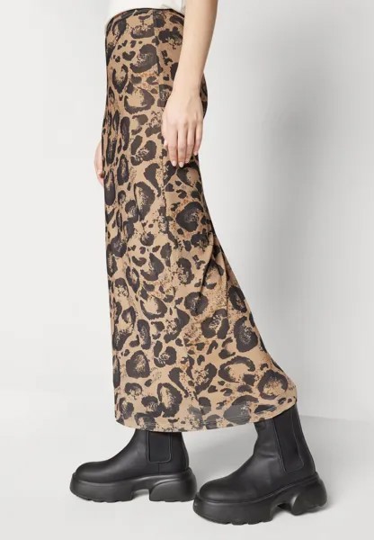 Юбка макси Onlvanilla Skirt ONLY, картуш/лев