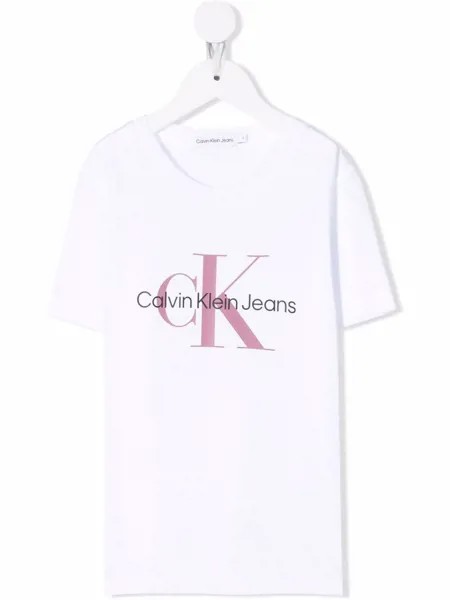 Calvin Klein Kids футболка с логотипом