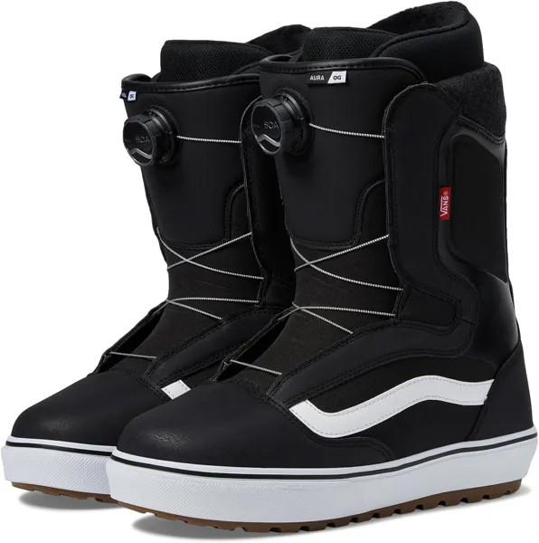 Ботинки Aura OG Snowboard Boots Vans, цвет Black/White