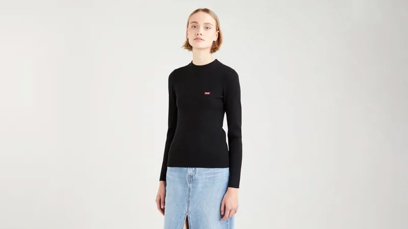 Crewneck Rib Sweater