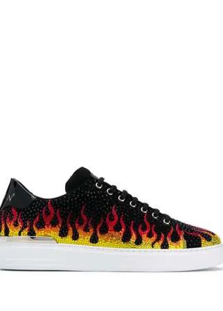 Philipp Plein кеды с кристаллами