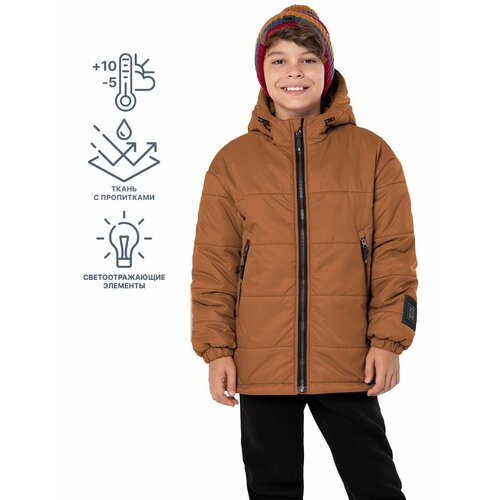 Куртка NIKASTYLE 4м5524, размер 104-56, коричневый