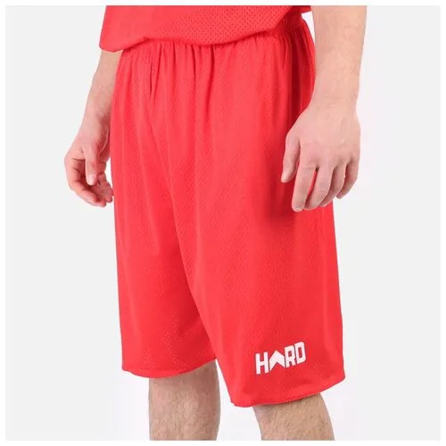 Шорты HARD HRD Shorts, размер 2XL, красный