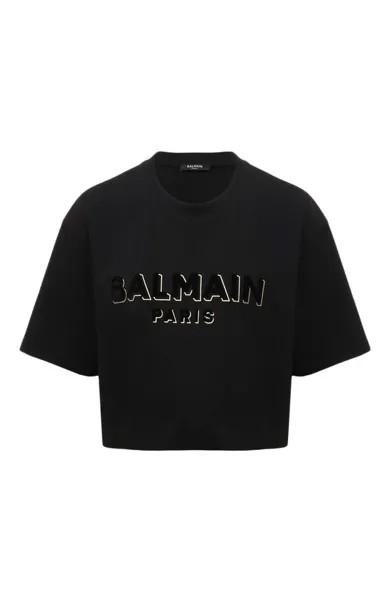 Хлопковая футболка Balmain