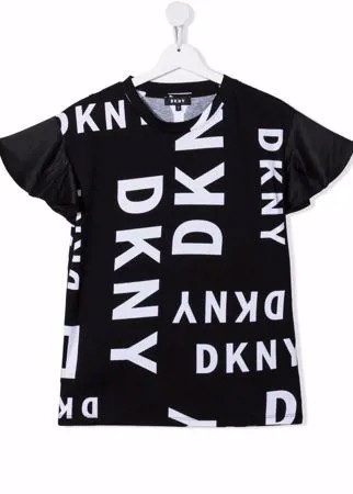 Dkny Kids футболка с логотипом